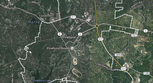 Pinehurst NC Google Earth